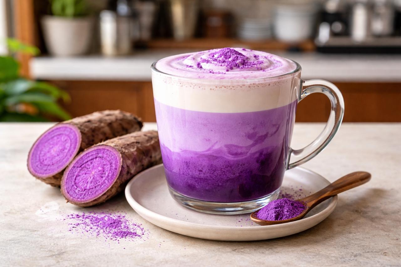 ube latte